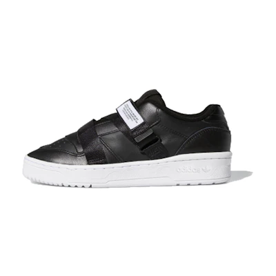 (W) adidas originals Rivalry Low Strap 'Black White'