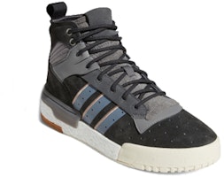 adidas originals Rivalry RM 高筒 板鞋 女款 黑灰 Order adidas originals Rivalry RM 高筒 板鞋 女款 黑灰