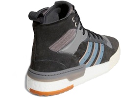 adidas originals Rivalry RM 高筒 板鞋 女款 黑灰 Lookbook adidas originals Rivalry RM 高筒 板鞋 女款 黑灰