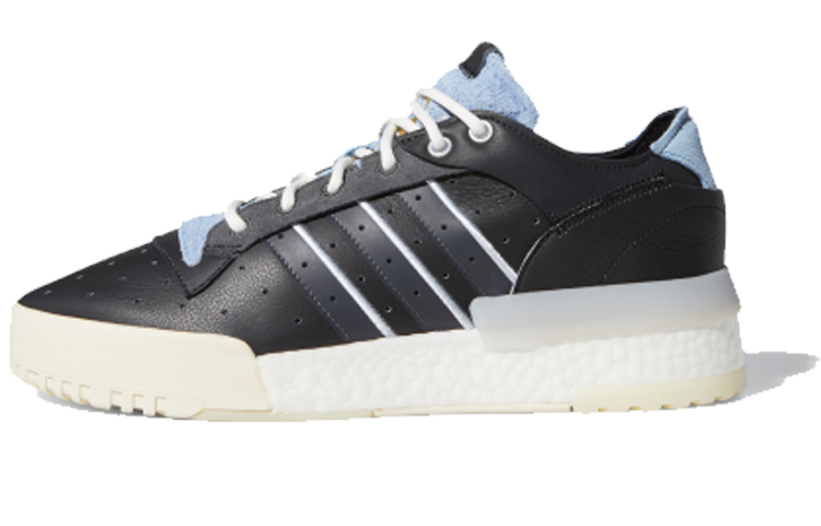 (W) adidas originals RIVALRY RM Low CHI 'Black Blue'