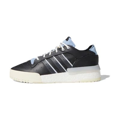 (W) adidas originals RIVALRY RM Low CHI 'Black Blue'
