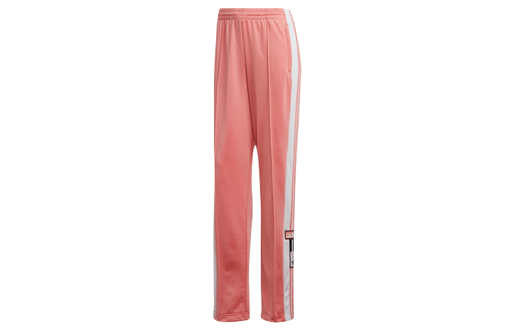 (Women) adidas Originals Rose Red Retro Button Knit Track Pants DN3163