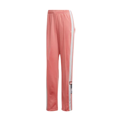 (Women) adidas Originals Rose Red Retro Button Knit Track Pants DN3163