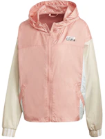(Women) adidas Originals RYV Pink Windbreaker Jacket Fashion Outerwear GE1270 (Women) adidas Originals RYV Pink Windbreaker Jacket Fashion Outerwear GE1270