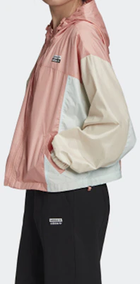 (W) アディダスオリジナルズ RYV ピンクウインドブレーカー ジャケット ファッションアウター GE1270 Details for (W) アディダスオリジナルズ RYV ピンクウインドブレーカー ジャケット ファッションアウター GE1270