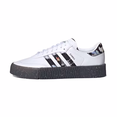 (W) adidas originals Sambarose 'Black White'