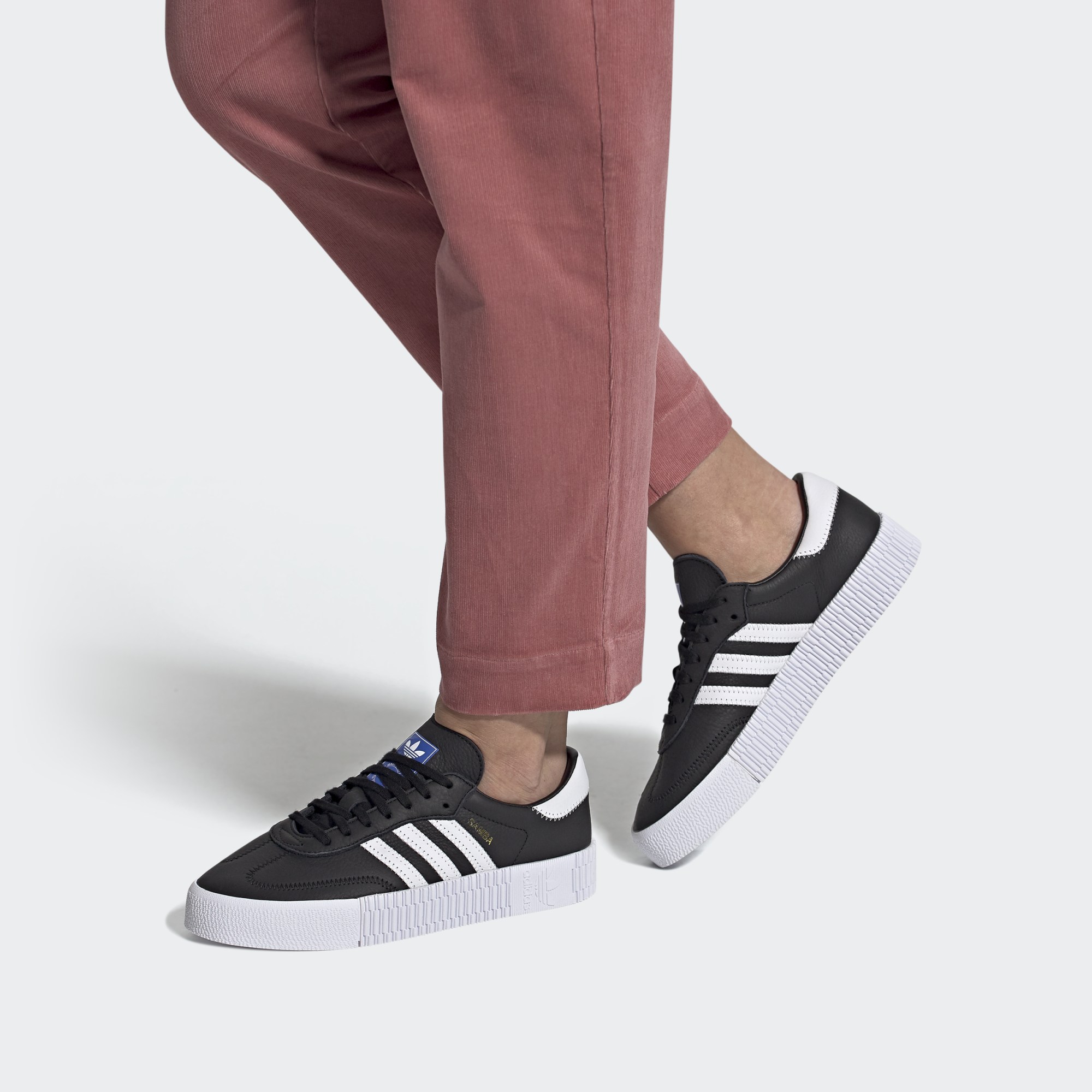 Sizing (W) adidas Originals Sambarose 'Negro Blanco' FV0766