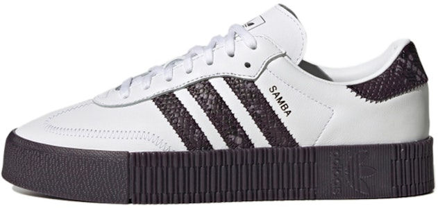 adidas originals Samba W直購 防滑耐磨 低筒 溜板鞋 女款 白紫 Buy adidas originals Samba W直購 防滑耐磨 低筒 溜板鞋 女款 白紫