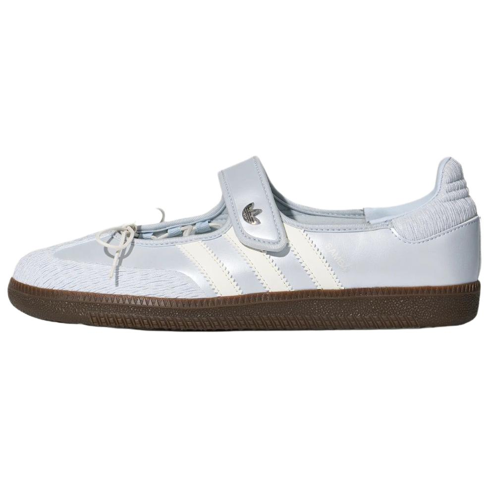 (Women) adidas Originals Samba Jane Mary Jane Shoes Light Blue/White LB8628
