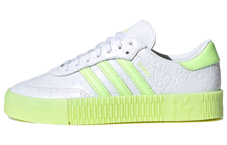 (W) adidas originals Sambarose 'White Green'