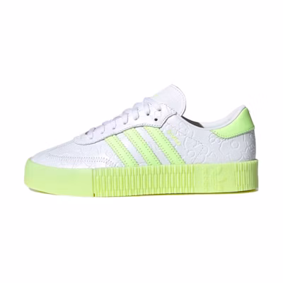 (W) adidas originals Sambarose 'White Green'