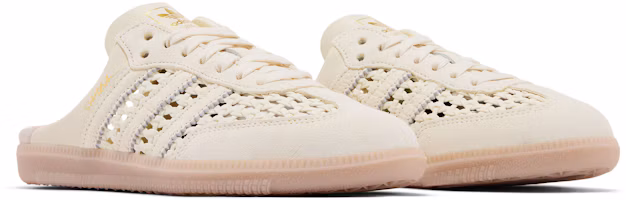 Cheap (W) adidas Originals Samba Mule Slip-On Schoenen in Lichtbeige. KH7719