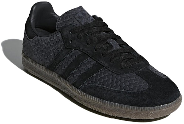 (W) adidas Originals Samba OG 'Hitam' B96328 Lookbook (W) adidas Originals Samba OG 'Hitam' B96328