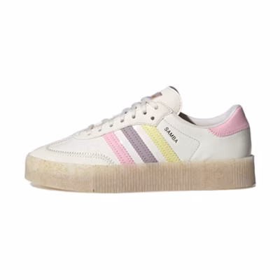 (W) adidas originals Samba Rose 'White Pink Purple'