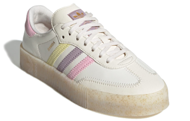 (W) adidas originals Samba Rose 'White Pink Purple' 圖 3