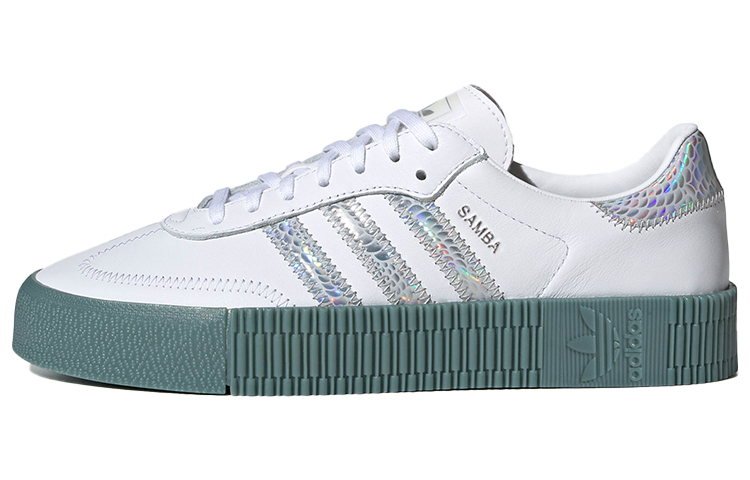 (Women) adidas originals Sambarose 'White Blue' FX6274