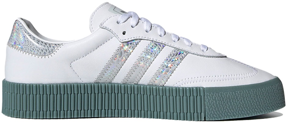 (W) adidas Originals Sambarose 'Putih Biru' FX6274 Order (W) adidas Originals Sambarose 'Putih Biru' FX6274