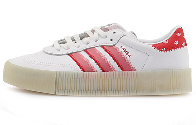 (Women) adidas originals Sambarose 'White Red' FY3118