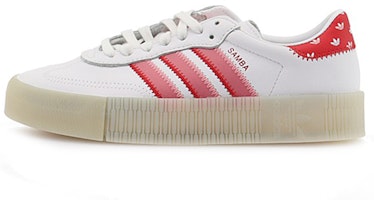 (Women) adidas originals Sambarose 'White Red' FY3118 (Women) adidas originals Sambarose 'White Red' FY3118