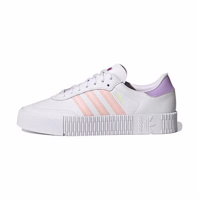 (W) adidas originals Sambarose 'White Pink Purple'