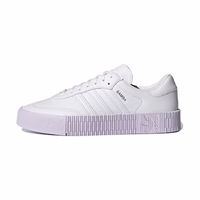 (W) adidas originals Sambarose 'White Purple'