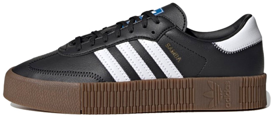 (Women) adidas originals Samba Rose Shoes Black/White/Brown H01870 Buy (Women) adidas originals Samba Rose Shoes Black/White/Brown H01870
