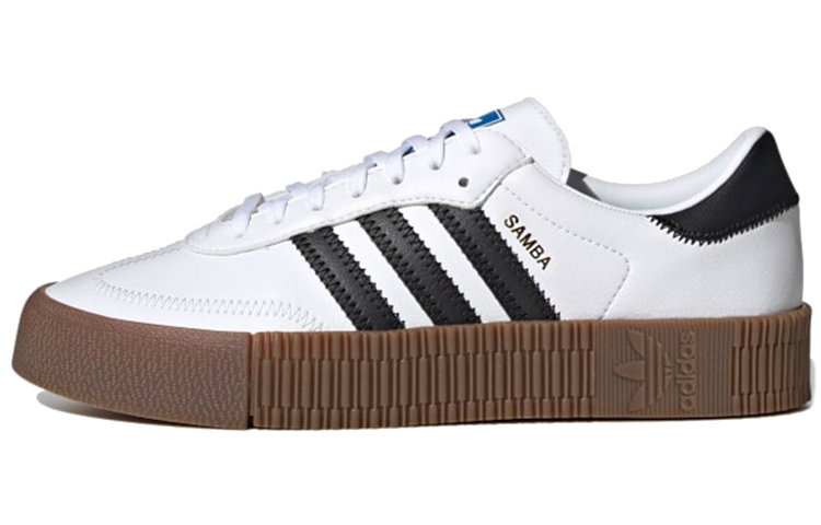 (W) adidas originals Samba Rose Shoes White/Black/Brown