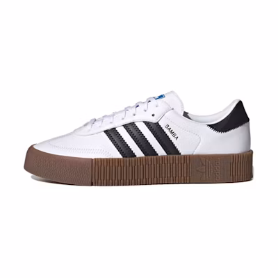 (W) adidas originals Samba Rose Shoes White/Black/Brown