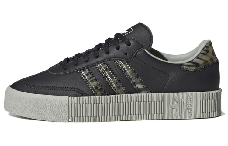 (W) adidas originals Sambarose 'Black Gray'