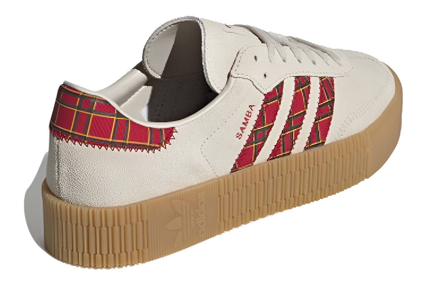 Lookbook (W) adidas Originals Sambarose 'Coklat Cerah/Merah/Hijau Kolej' FU9746