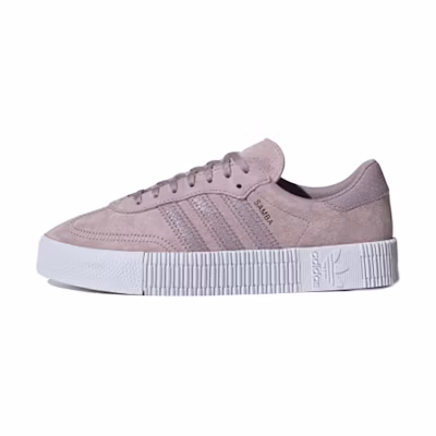 (W) adidas originals Sambarose Trainers - Pink