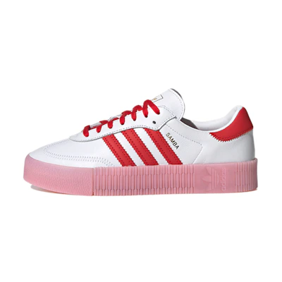 (W) adidas originals Sambarose 'White Red'