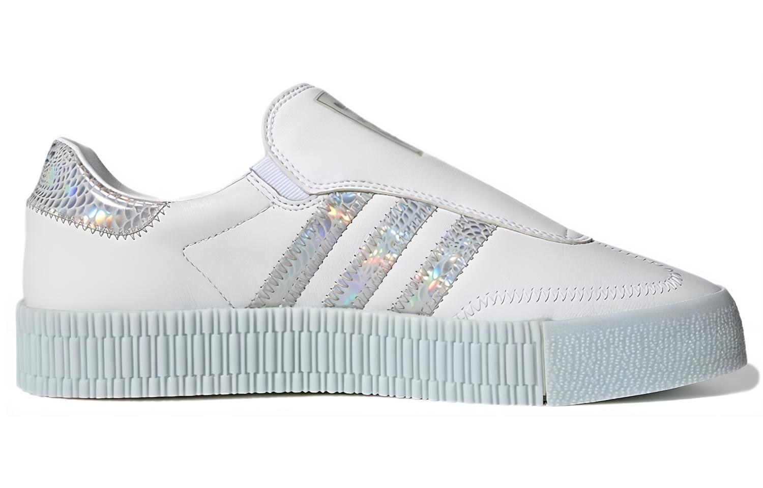 (W) adidas Originals Sambarose 'White Silver' 圖 2