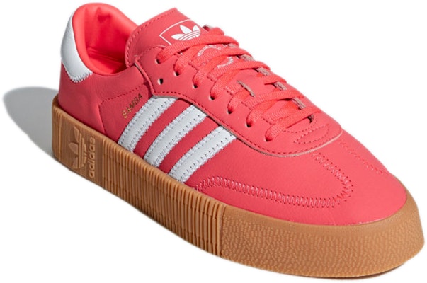 adidas originals Samba rose 耐磨 低筒 板鞋 女款 粉紅 Lookbook adidas originals Samba rose 耐磨 低筒 板鞋 女款 粉紅