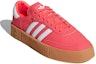 Lookbook adidas originals Samba rose 耐磨 低筒 板鞋 女款 粉紅