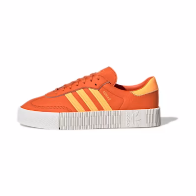 (W) adidas originals Sambarose W 'Orange White'