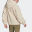 Shop (Women) adidas Originals Sherpa Fleece Hoodie Jacket Winter Off-White HG6677