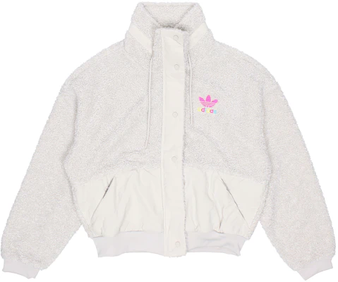 (W) adidas Originals 復古羊羔絨短夾克 棕色 GV2933 Order (W) adidas Originals 復古羊羔絨短夾克 棕色 GV2933