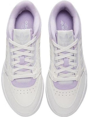 (Women) adidas Originals Drop Step Low Wdirectional Shoes 'White Purple' IF2691 Lookbook (Women) adidas Originals Drop Step Low Wdirectional Shoes 'White Purple' IF2691