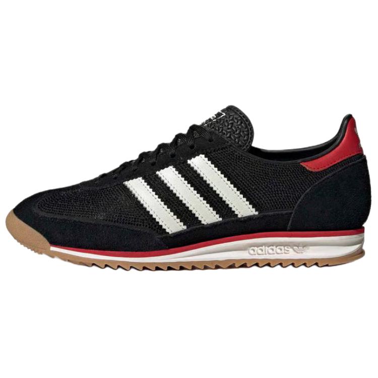 (Women) adidas Originals SL 72 Casual Sneakers Black Comfortable Everyday Wear IH9204