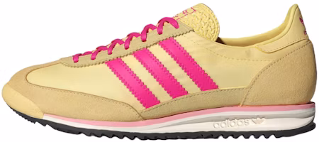 (Women) adidas Originals SL 72 OG Yellow Classic Retro Low Casual Shoes JQ6416 (Women) adidas Originals SL 72 OG Yellow Classic Retro Low Casual Shoes JQ6416