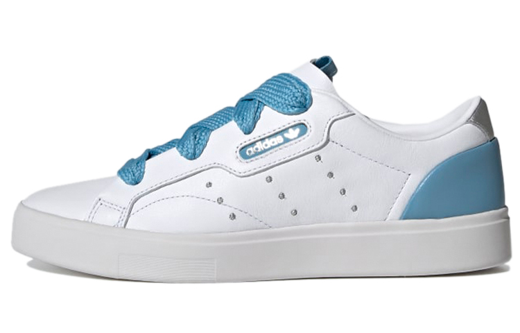 (W) adidas originals Sleek /Blue 'White'