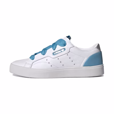 (W) adidas originals Sleek /Blue 'White'