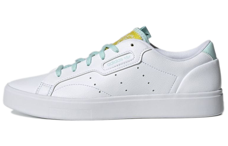 (W) adidas Originals Sleek 'White Blue Yellow'