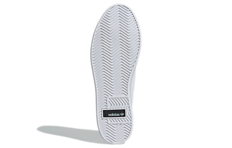 (W) adidas Originals Sleek 'White Blue Yellow' 圖 6