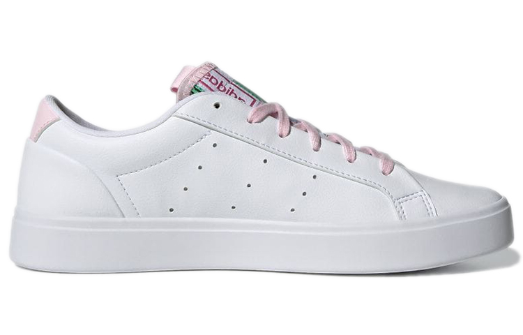 (W) adidas Originals Sleek 'White Pink' 圖 2