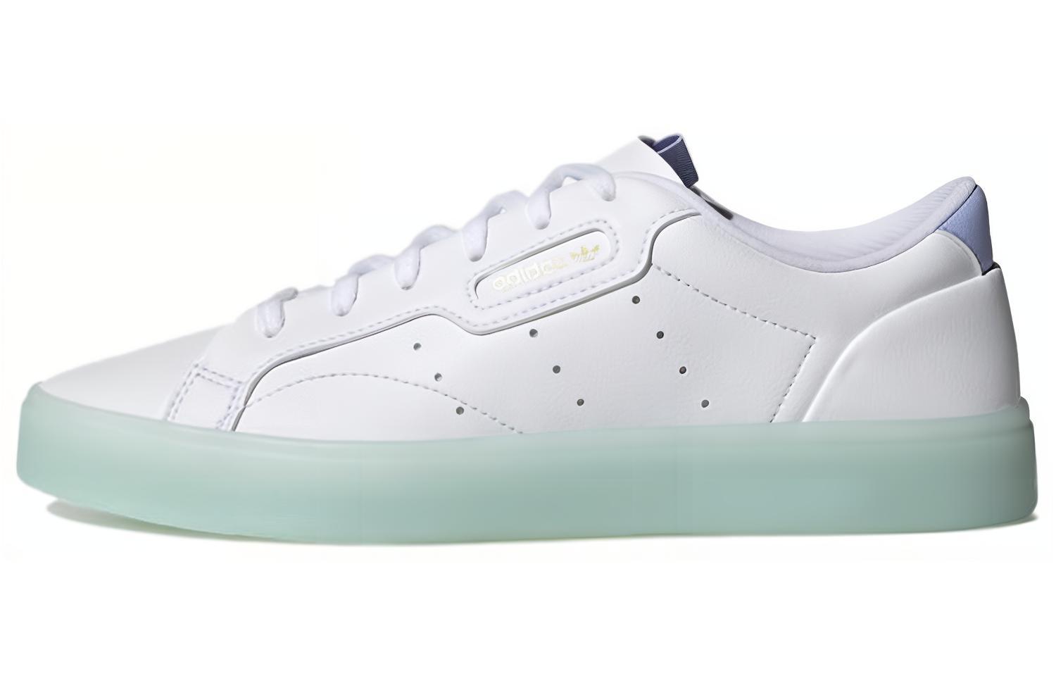 (Women) adidas Originals Sleek 'White Purple Gold' H05177