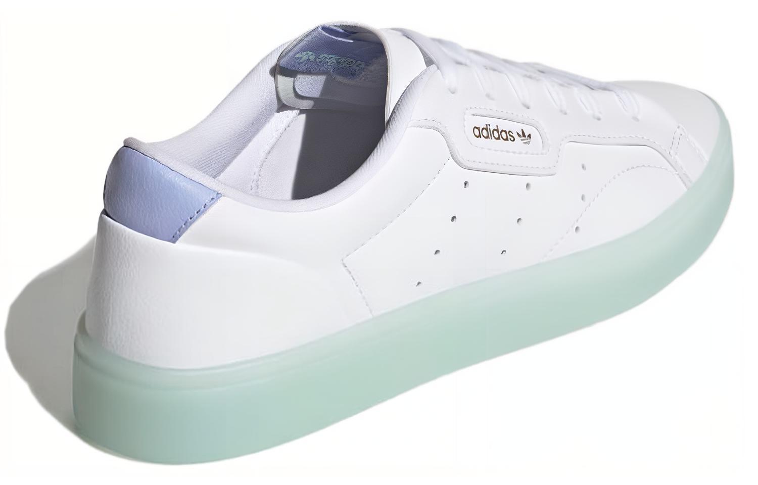 Shop (W) adidas Originals Sleek ''Bianco Viola Oro'' H05177