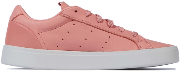 (W) 阿迪达斯经典款Sleek粉白色 FV0512 Order (W) 阿迪达斯经典款Sleek粉白色 FV0512