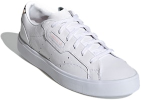 adidas originals Sleek 低筒 板鞋 女款 白棕 Order adidas originals Sleek 低筒 板鞋 女款 白棕